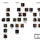 Parejas y descendencias de las cuatro familias más importantes de la serie. Los personajes que están conectadas con puntos suspensivos color rojo significa que son la misma persona pero en diferentes épocas temporales.